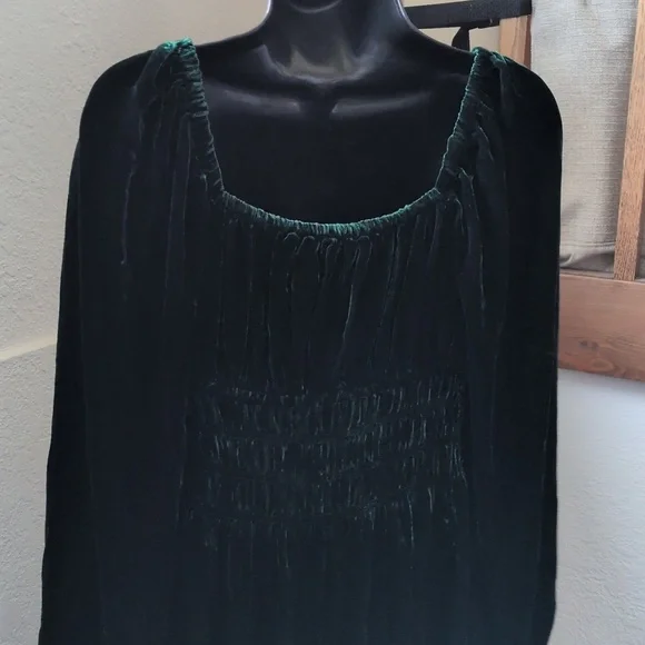 ✨ Nwt Hill House Jasmine Velvet Nap Dress Size XS - Picture 3 of 7